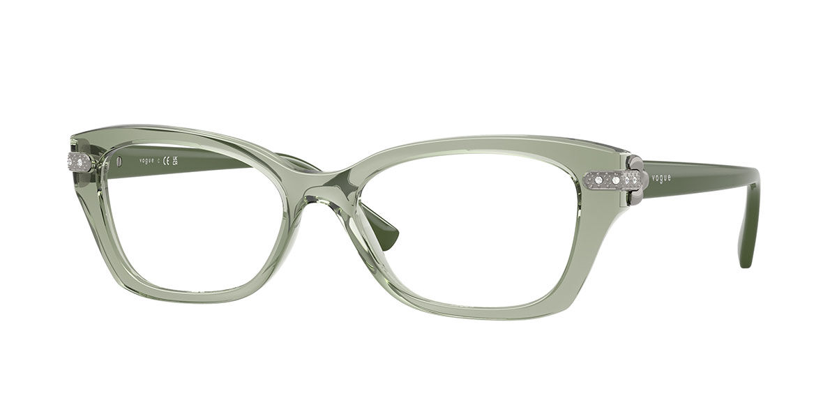 Vogue Eyewear VO5704B 3022 52 Gr&ouml;na Glas&ouml;gon (Endast B&aring;ge) Kvinna