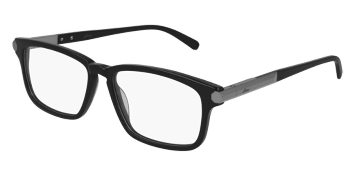 Brioni BR0080O 001 Eyeglasses in Black | SmartBuyGlasses USA