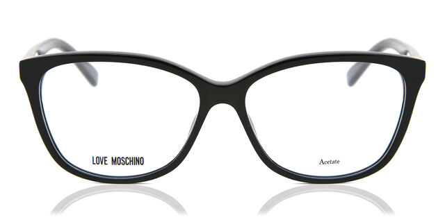 Moschino Love MOL546 807 Black Eyeglasses | SmartBuyGlasses US display picture 1