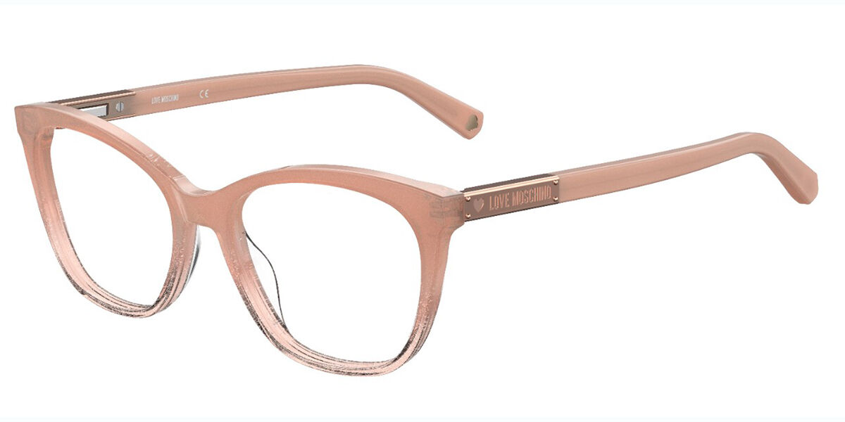 Photos - Glasses & Contact Lenses Moschino Love  Love MOL563 FWM Women's Eyeglasses Pink Size 52 (Fr 