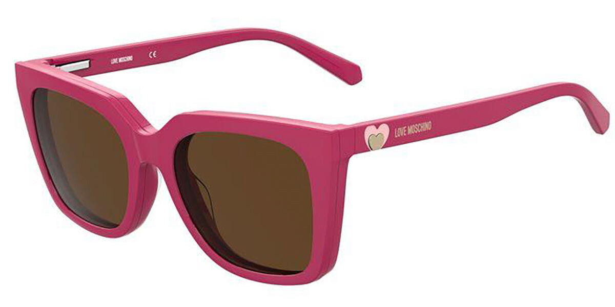 Moschino Love MOL055/CS With Clip-On MU1/70 Pinke Damen Brillen