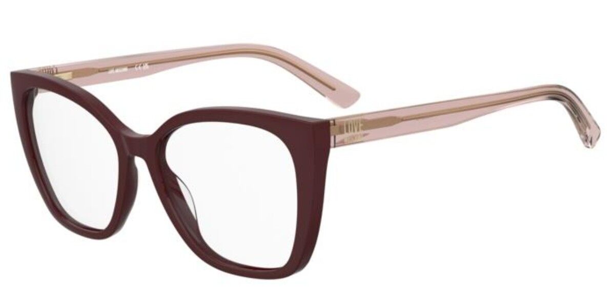 Moschino Love MOL670 Lhf 55 Burgundy Damskie Okulary Korekcyjne-image