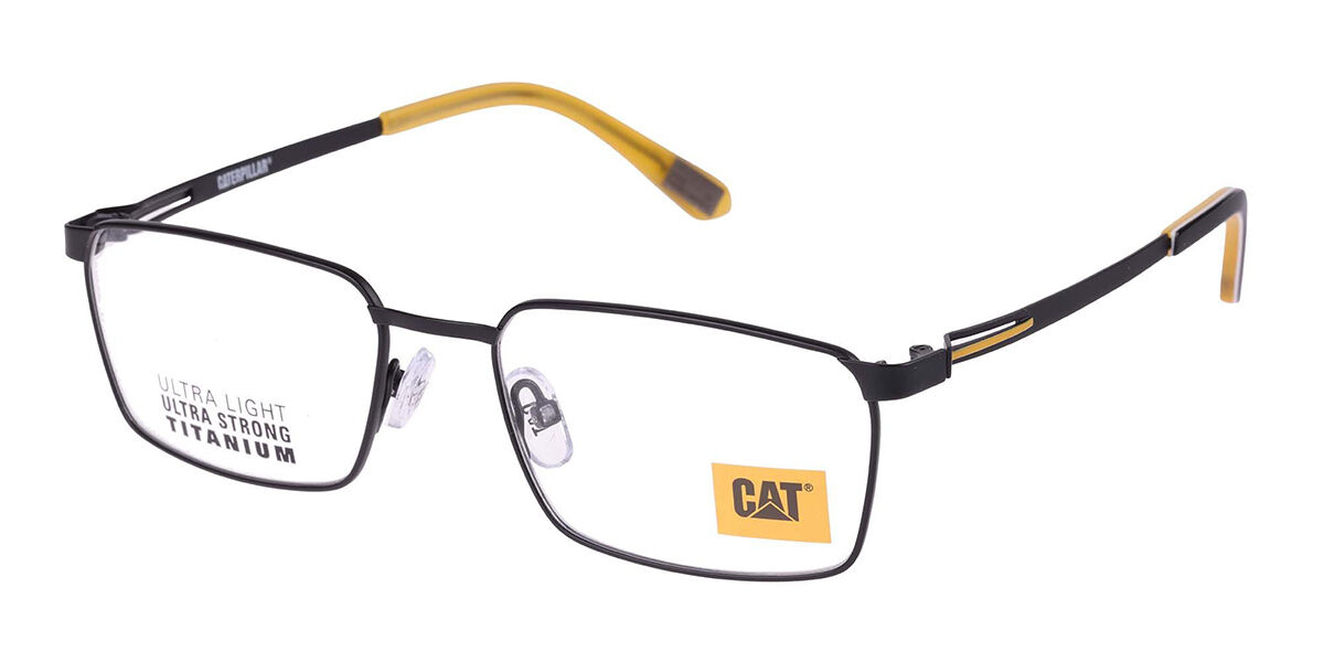 CAT CTO 3108 Men's Glasses, Black, Size 54