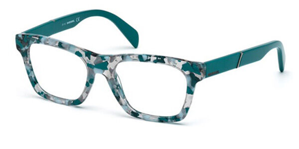 Photos - Glasses & Contact Lenses Diesel DL5092 055 Men's Eyeglasses Tortoiseshell Size 53 (Frame Onl 