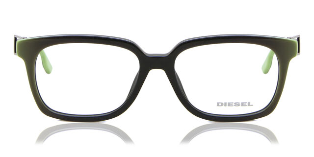 Diesel DL5111 095 Black Light Green Eyeglasses  display picture 1