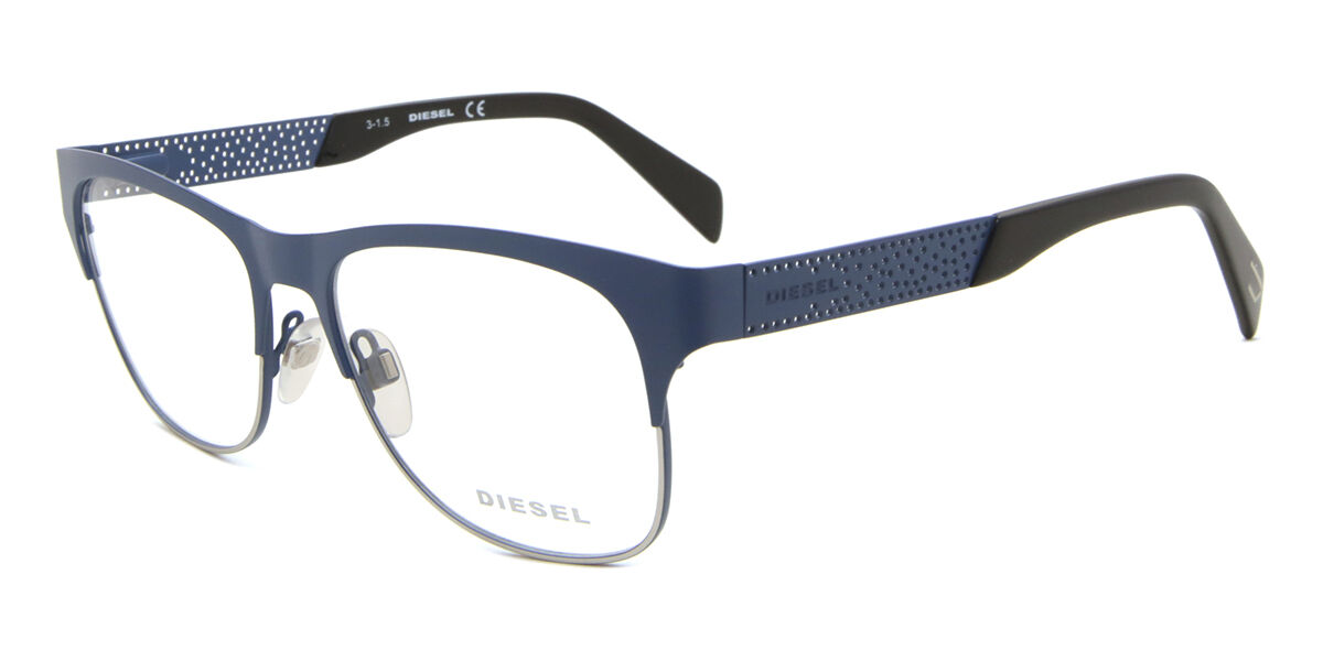 Diesel Eyeglasses DL5140 col.092 hotsell Striped Blue/Black Rectangular Frame 54[]15 145