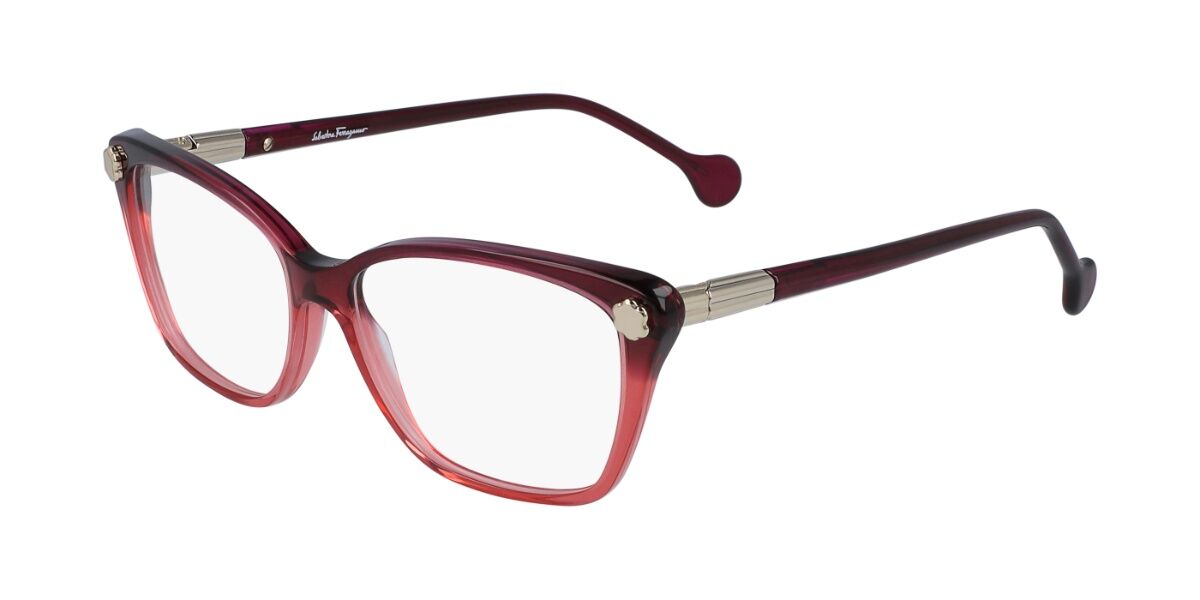 Salvatore Ferragamo SF 2824 522 Glasses Burgundy Red | VisionDirect ...