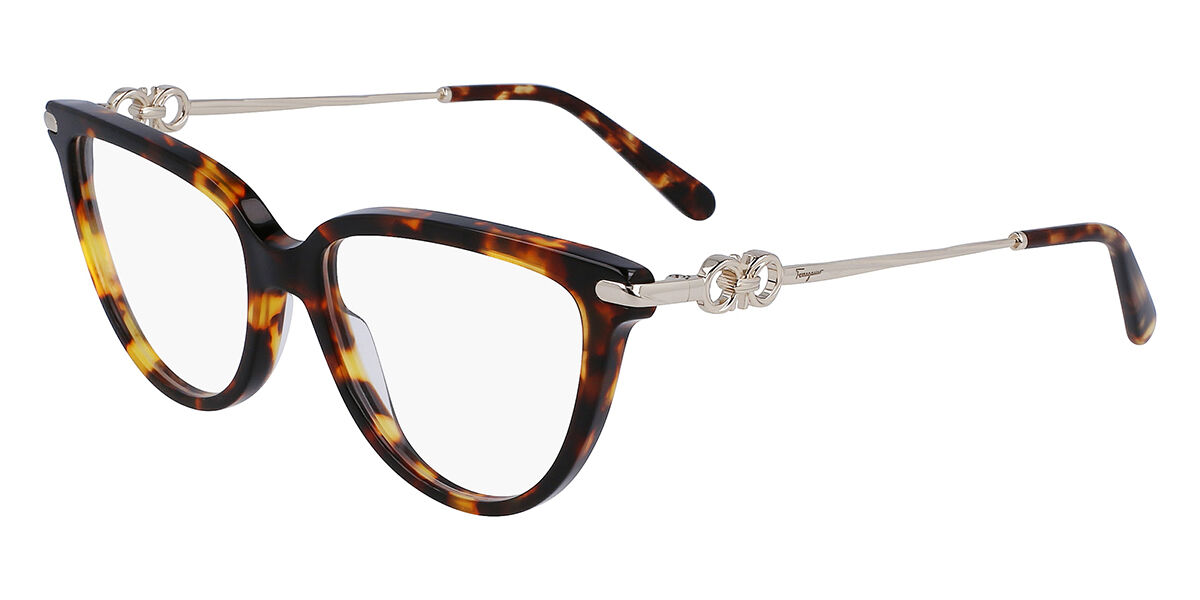 Salvatore Ferragamo SF 2946 219 Women’s Eyeglasses Tortoiseshell Size 53 - Blue Light Block Available
