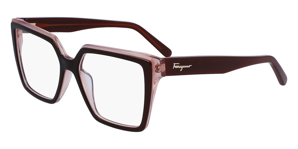 Salvatore Ferragamo SF 2950 211 Women’s Eyeglasses Brown Size 54 - Blue Light Block Available