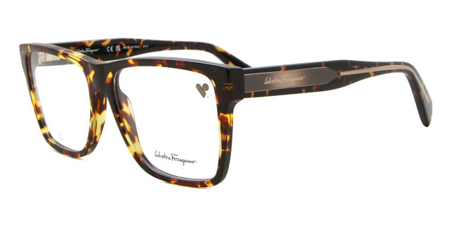New Salvatore Ferragamo SF-2953 219 Dark Tortoise Eyeglasses 56/15/145 New Salvatore Ferragamo SF-2953 219 Dark Tortoise Eyeglasses  main image 3
