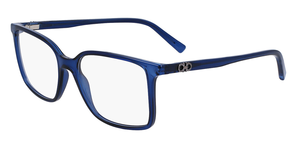 Salvatore Ferragamo SF 2954 420 Eyeglasses in Transparent Navy Blue ...