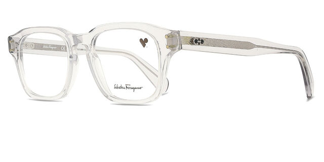 Salvatore Ferragamo SF 2958 050 Transparent Grey Eyeglasses  display picture 3