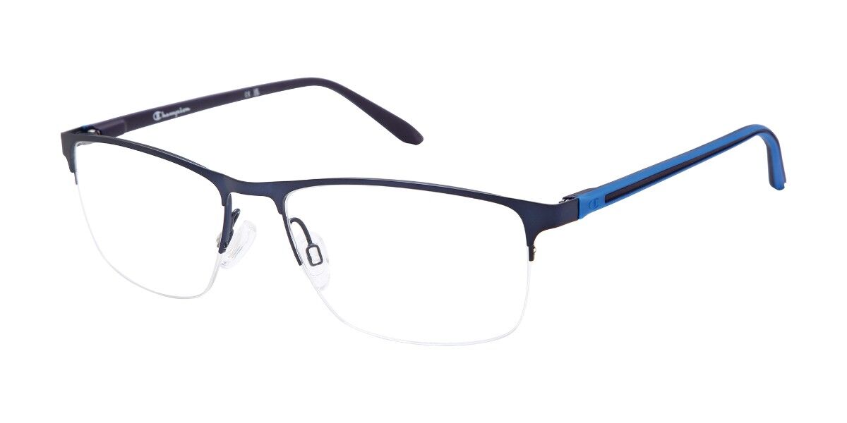 Champion CFIT 200X C03 Rectangle Matte Navy Blue Frame Eyeglasses ...