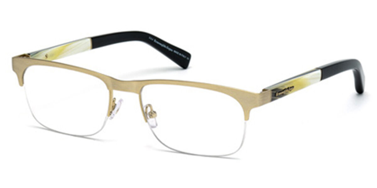 Ermenegildo Zegna EZ5014 033 Eyeglasses in Gold | SmartBuyGlasses USA