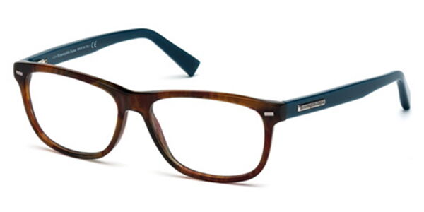 Ermenegildo Zegna EZ5001 055 Men's Eyeglasses Tortoiseshell Size 55 - Blue Light Block Available