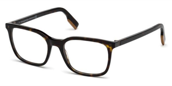 Ermenegildo Zegna EZ5121 052 Men's Glasses Tortoiseshell Size - Free Lenses - HSA/FSA Insurance - Blue Light Block Available