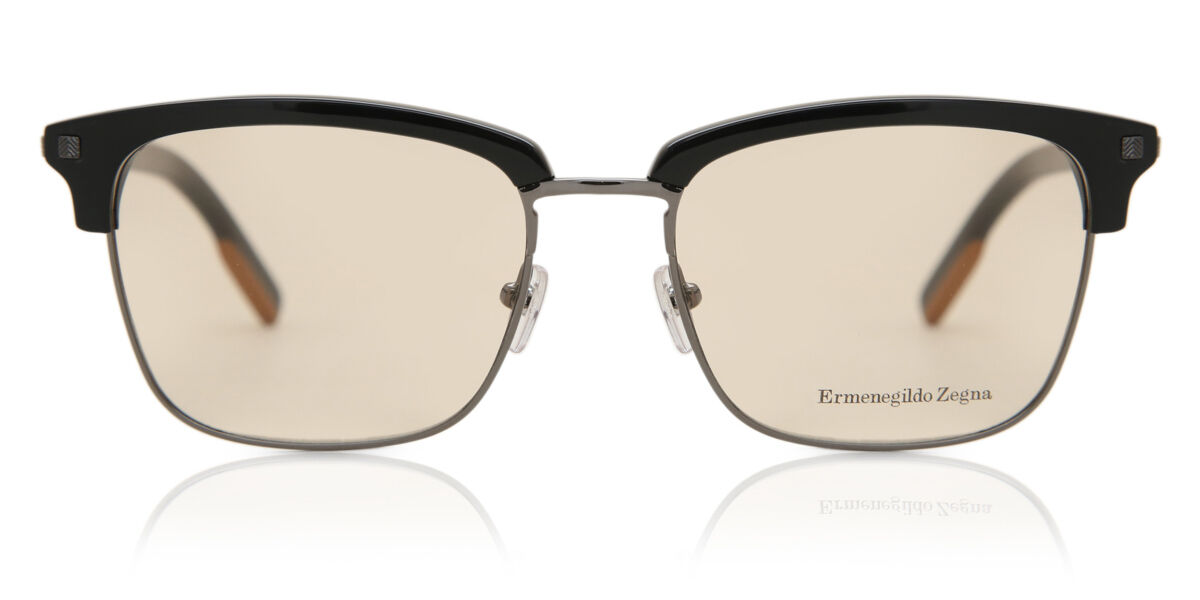 Фото - Сонцезахисні окуляри Ermenegildo Zegna EZ5139/S 001 56 Czarne Męskie Okulary 