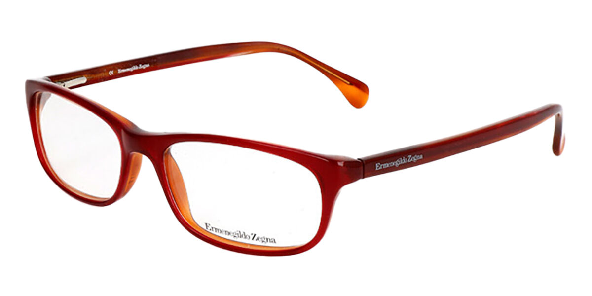 Ermenegildo Zegna VZ3502 06XR 54mm Rote Herren Brillen