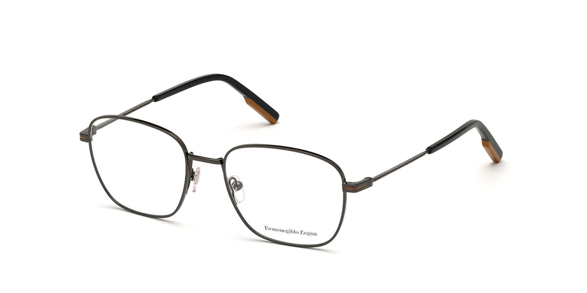Ermenegildo Zegna EZ5168 008 53 Gråa Glasögon (Endast Båge) Män