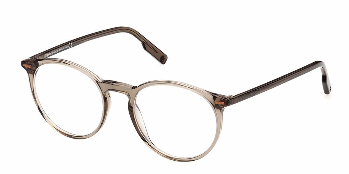 Ermenegildo Zegna EZ5237 051 50 Bruna Glasögon (Endast Båge) Män