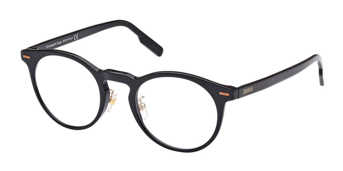 Ermenegildo Zegna EZ5249-H 001 Eyeglasses in Glossy Black ...