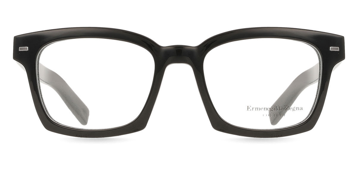 Photos - Glasses & Contact Lenses Ermenegildo Zegna Zegna Zegna ZC5015 Men's Glasses, Black, Size 51 