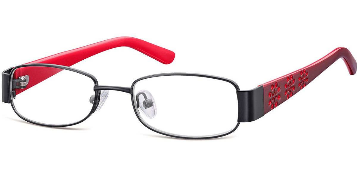 Skidglas&ouml;gon Halv Ram Metall Glas&ouml;gon Barn - Bl&aring;a Light Glas&ouml;gon - SmartBuy Collection