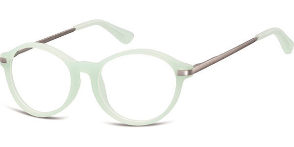 Rektangul&auml;r Halv Ram Plast Glas&ouml;gon Barn - Bl&aring;a Light Glas&ouml;gon - SmartBuy Collection