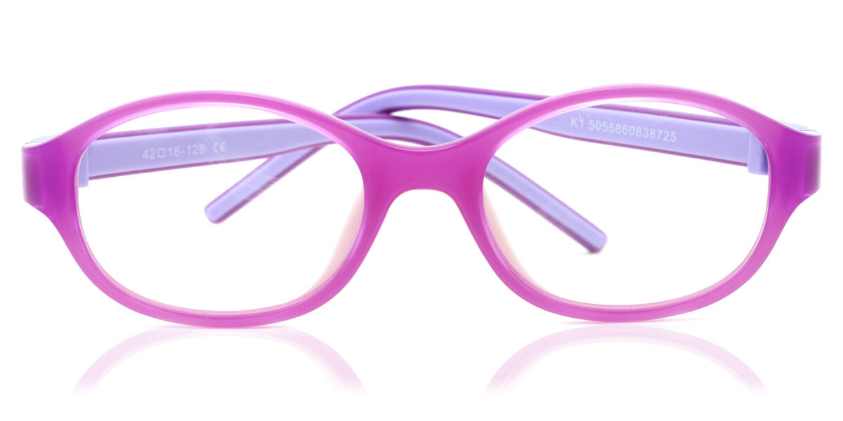 Zdjęcia - Okulary i soczewki kontaktowe SmartBuy Kids Oval Full Rim Plastikowy Purple Okulary Korekcyjne Dziecięce 