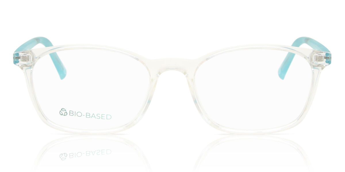 Kinder Rectangle Vollrand Plastik Transparente Brillen - Blaulichtbrille - SmartBuy Kinder