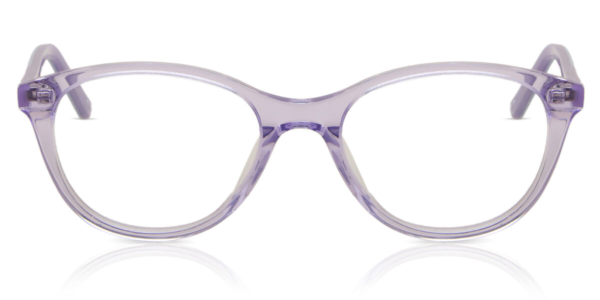 Kinder Oval Vollrand Plastik Purple Brillen - Blaulichtbrille - SmartBuy Kinder
