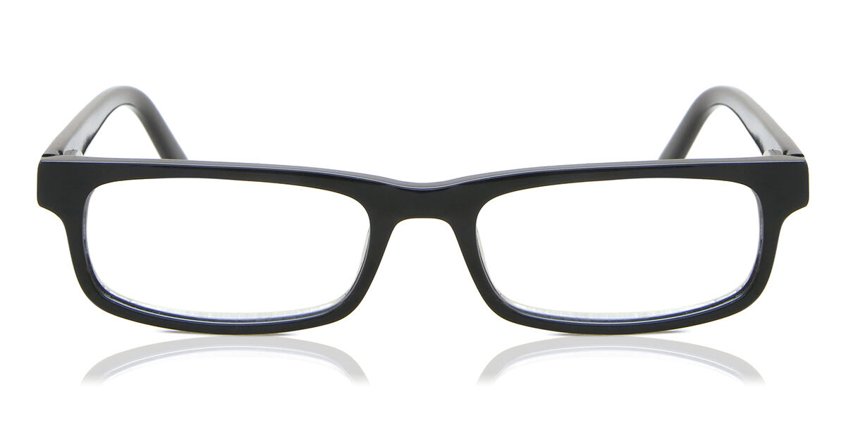 SmartBuy Readers M0385 006 Glasses Black VisionDirect Australia