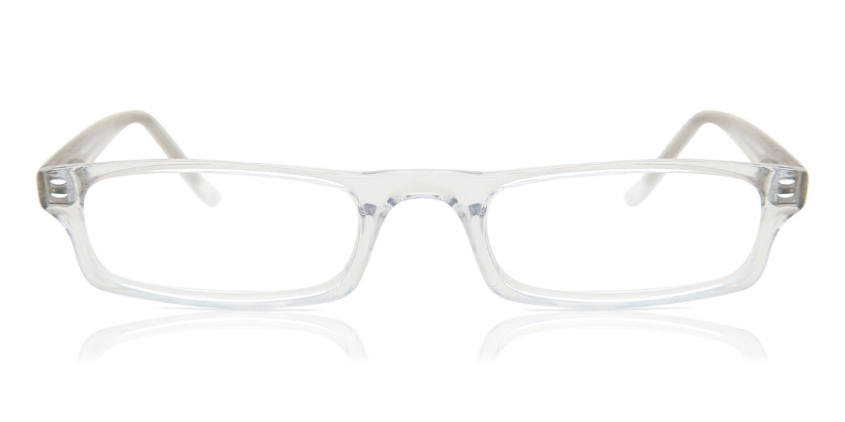 Herren Rectangle Vollrand Plastik Transparente Brillen - Blaulichtbrille - SmartBuy Collection