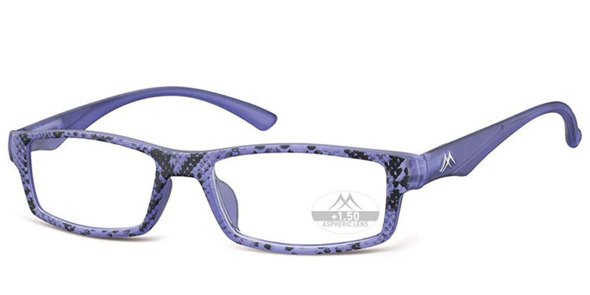 Damen Quadratisch Vollrand Plastik Blaue Brillen - Blaulichtbrille - SmartBuy Readers