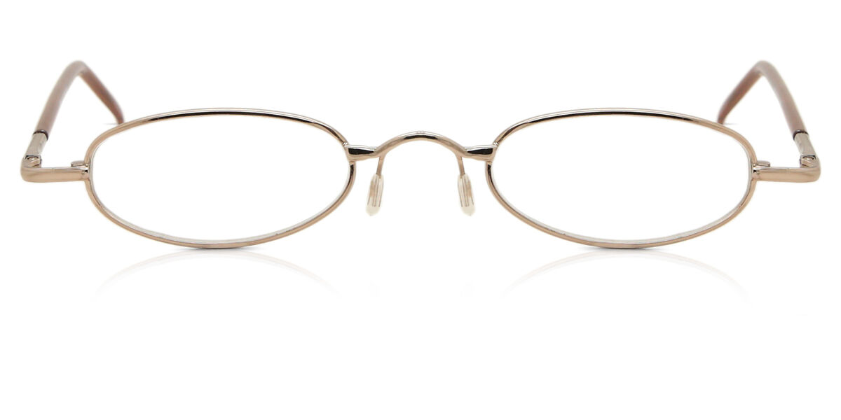 Fyrkantig Halv Ram Metall Silvriga Glasögon Män - Blåa Light Glasoögon - SmartBuy Readers