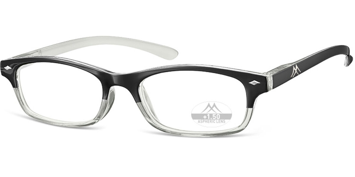 Square Full Rim Plastic Men's Glasses DiscountSize +1.00, - Free Lenses - HSA/FSA Insurance - Blue Light Block Available - SmartBuy Readers