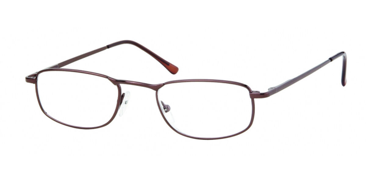 Skidglasögon Halv Ram Metall Bourgogne Glasögon Män - Blåa Light Glasoögon - SmartBuy Readers