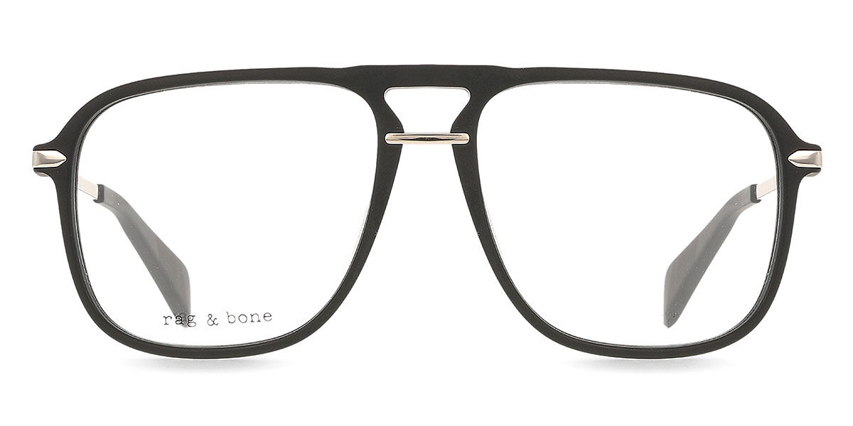 Rag & Bone RNB7006 I46 Men's Glasses Black Size 54 - Free Lenses - Blue Light Block Available
