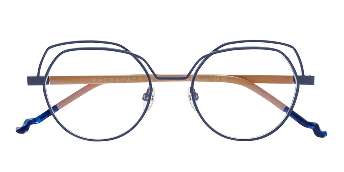 Image of Face a Face Calder 1 0018 Gafas Recetadas para Mujer Negras ESP
