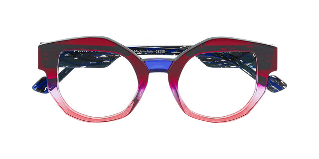 Face a Face Framed 4595 Transparent Gradient Red/Pink lunettes