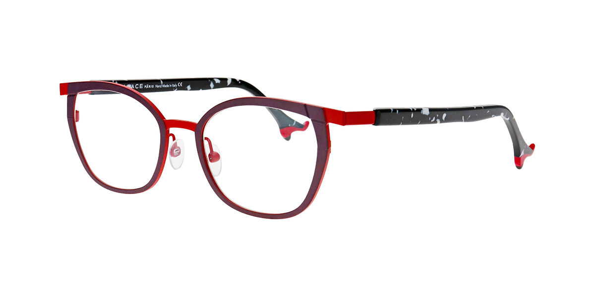 Image of Face a Face Bocca Cocto 3 0028 Bordeaux rode Heren Bril Dutch