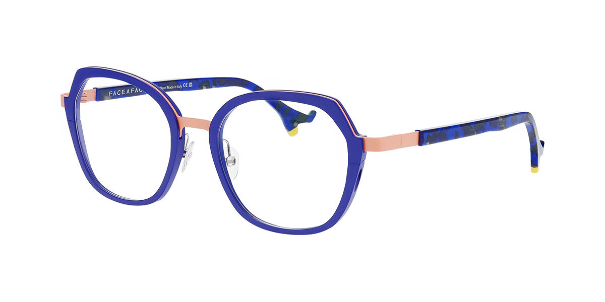 Image of Face a Face Bocca Sydney 2 9289 51 Niebieskie Damskie Okulary Korekcyjne PL