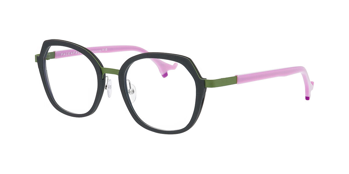 Image of Face a Face Bocca Sydney 2 9538 51 Zielone Damskie Okulary Korekcyjne PL