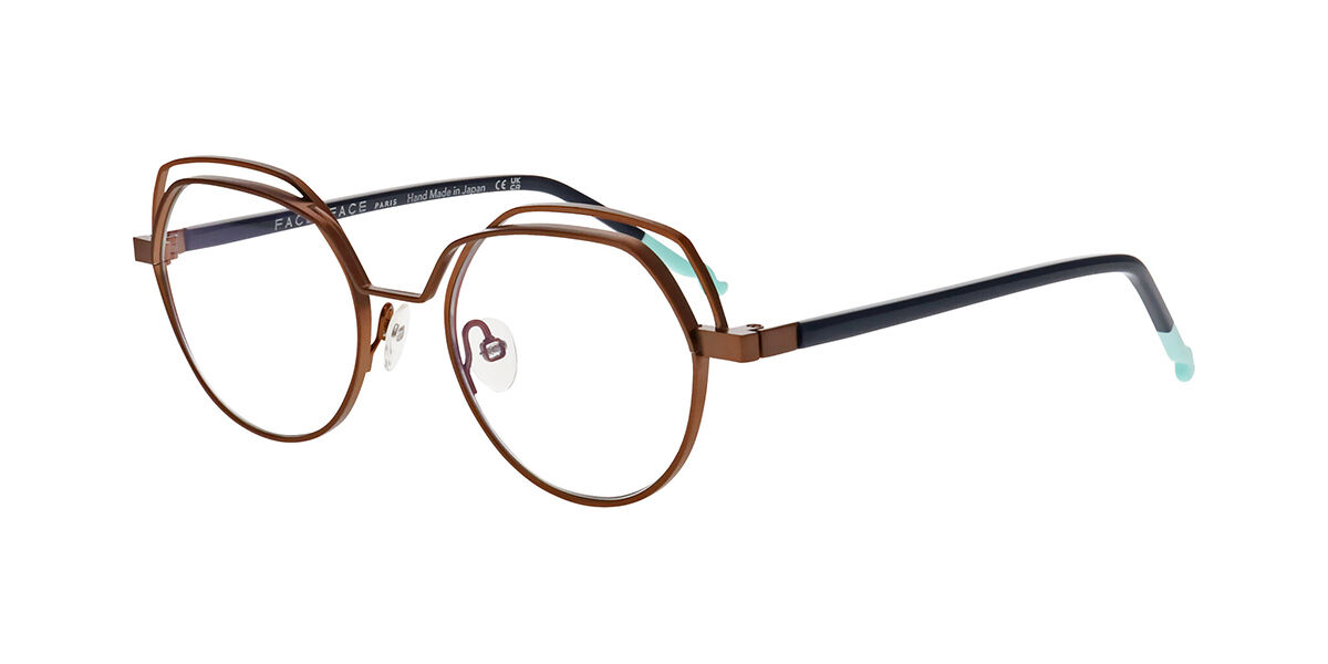 Image of Face a Face Calder 1 9010 Gafas Recetadas para Mujer Marrones ESP