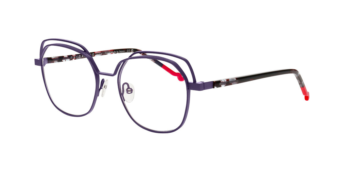 Image of Face a Face Calder 2 9901 Óculos de Grau Feminino Purple BRLPT