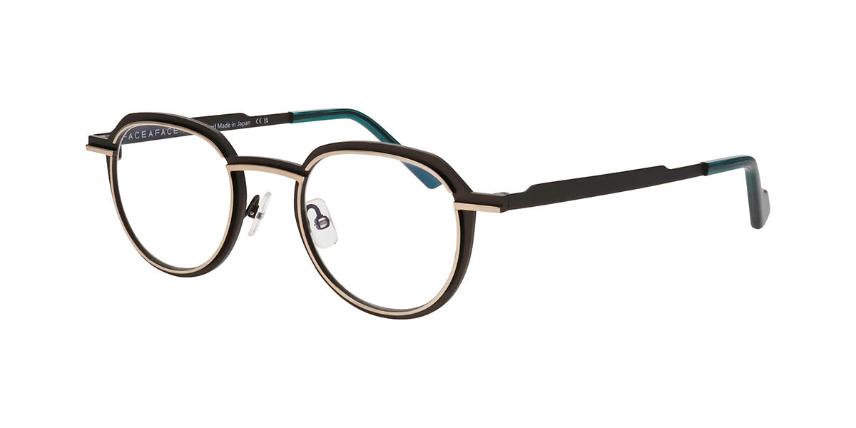 Image of Face a Face Eiffel 1 0904 48 Lunettes De Vue Homme Dorées FR
