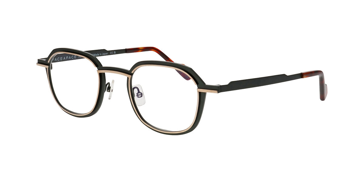 Image of Face a Face Eiffel 2 0904 48 Lunettes De Vue Homme Dorées FR
