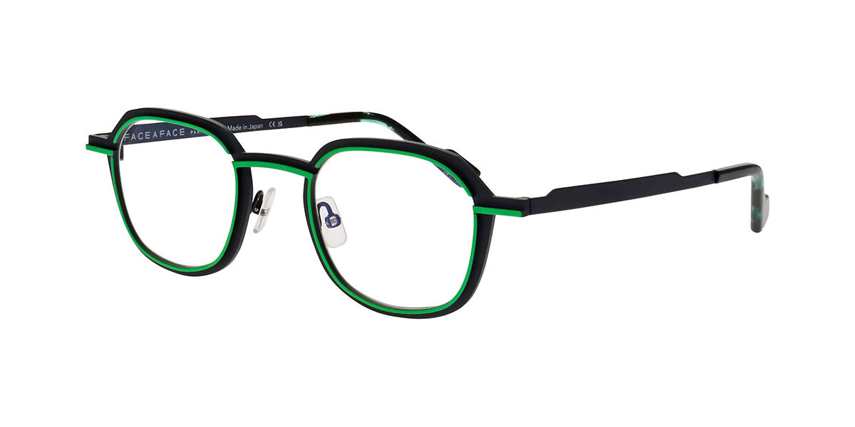 Image of Face a Face Eiffel 2 9025 48 Lunettes De Vue Homme Vertes FR