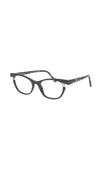 Lunettes De Vue Rondes FACE À FACE Bocca - Acétate Transparent Pêche, Branches 147mm - Créateur Italien