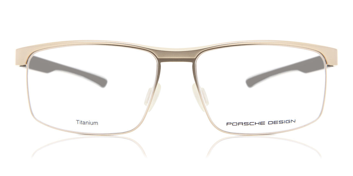 NEW Porsche Design P8190 L 56mm Black Brown Optical Eyeglasses Frames 
